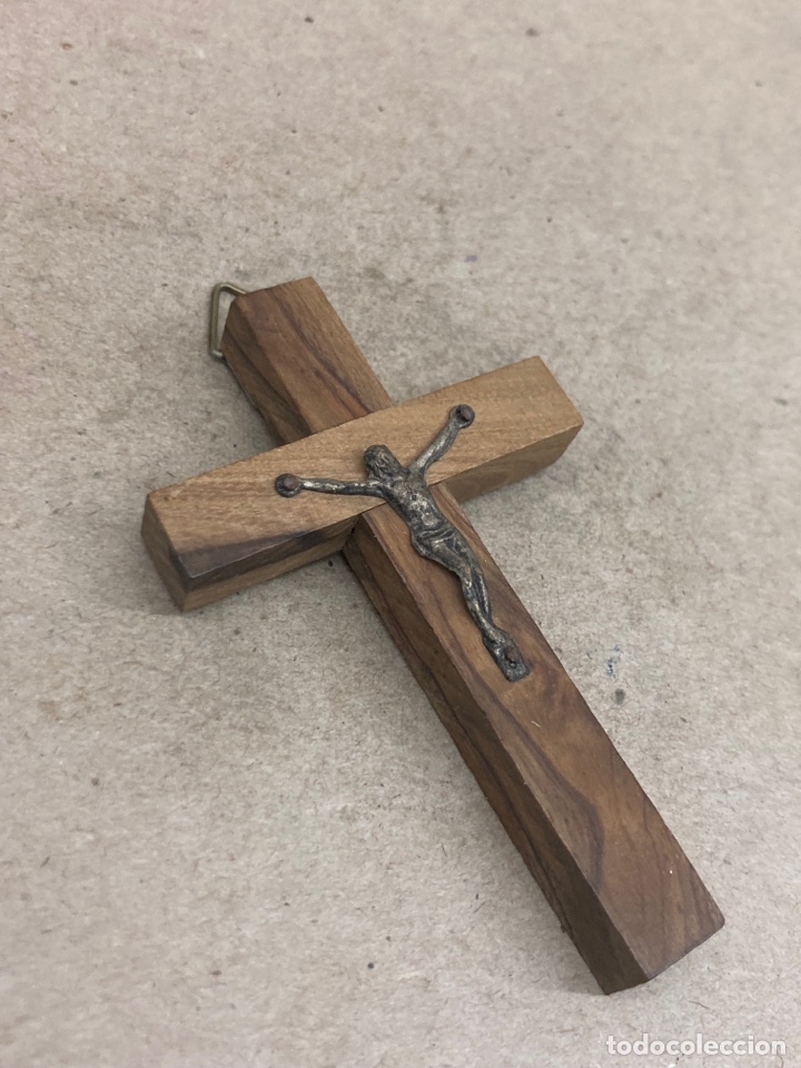 Antig&uuml;edades: Cruz de madera - Foto 1
