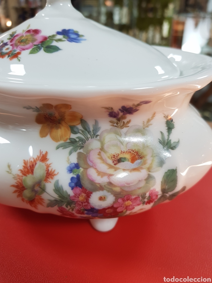 Antig&uuml;edades: BOMBONERA. PORCELANA. - Foto 2