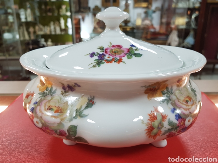 Antig&uuml;edades: BOMBONERA. PORCELANA. - Foto 1
