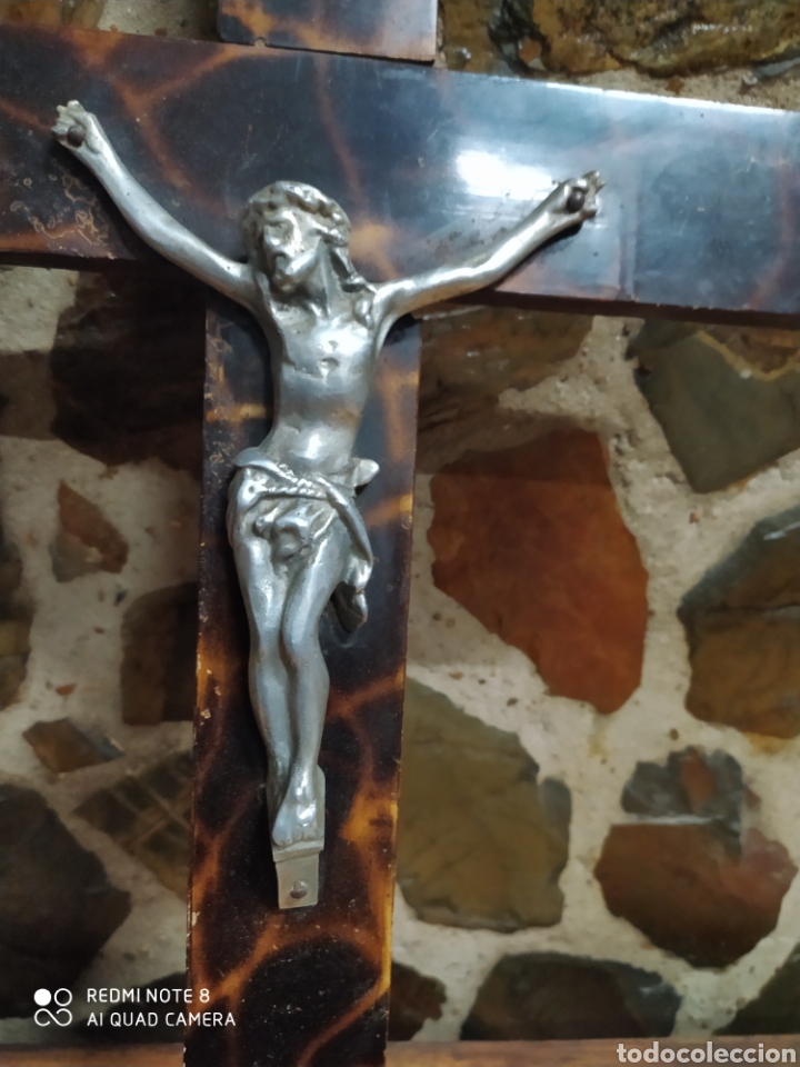 Antig&uuml;edades: Crucifijo de Pared - Foto 2
