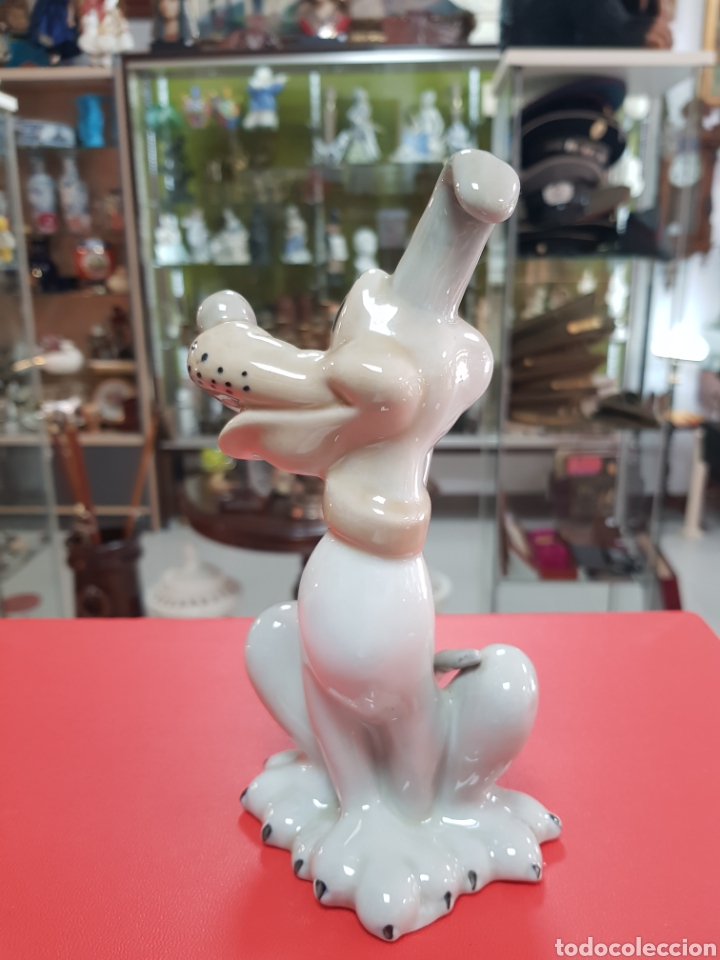 Antig&uuml;edades: PERRO PLUTO DE PORCELANA,WALT DISNEY. - Foto 2