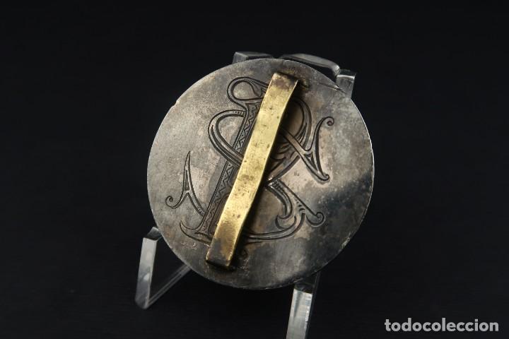 Antig&uuml;edades: Antigua Medalla Religiosa de Plata - Foto 7