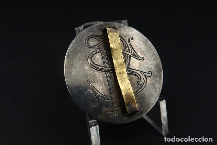 Antig&uuml;edades: Antigua Medalla Religiosa de Plata - Foto 8
