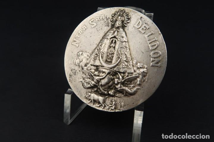 Antig&uuml;edades: Antigua Medalla Religiosa de Plata - Foto 3