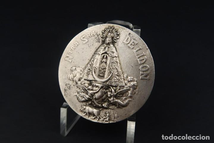Antig&uuml;edades: Antigua Medalla Religiosa de Plata - Foto 5