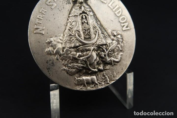 Antig&uuml;edades: Antigua Medalla Religiosa de Plata - Foto 8