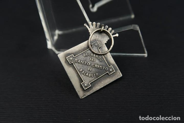 Antig&uuml;edades: Antigua Medalla Religiosa de Plata - Foto 3