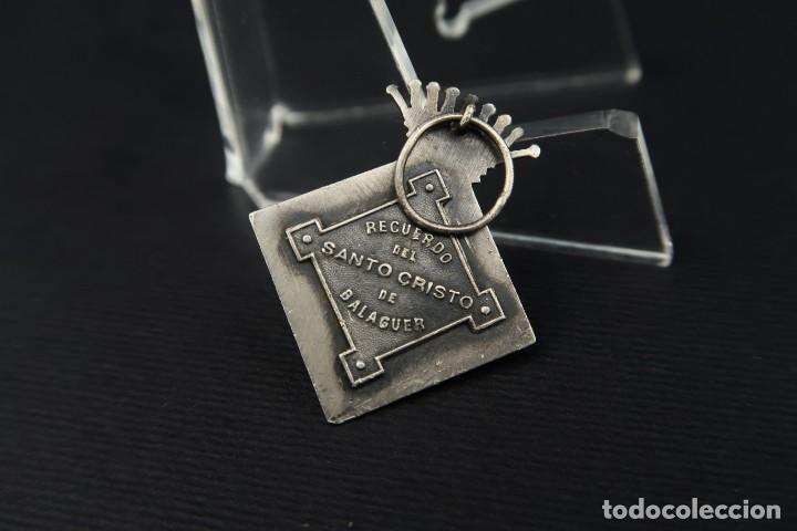 Antig&uuml;edades: Antigua Medalla Religiosa de Plata - Foto 4