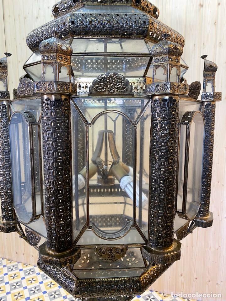 Antig&uuml;edades: GRAN FAROL GRANADINO 130 CM - Foto 4
