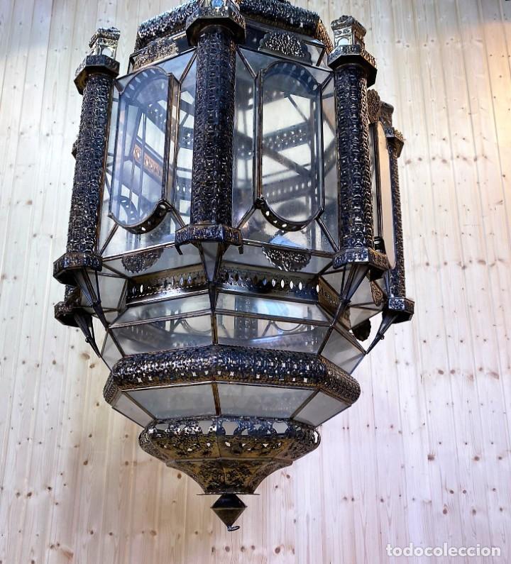 Antig&uuml;edades: GRAN FAROL GRANADINO 130 CM - Foto 5