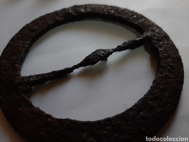 Antig&uuml;edades: Muy grande hebilla medieval - Foto 2