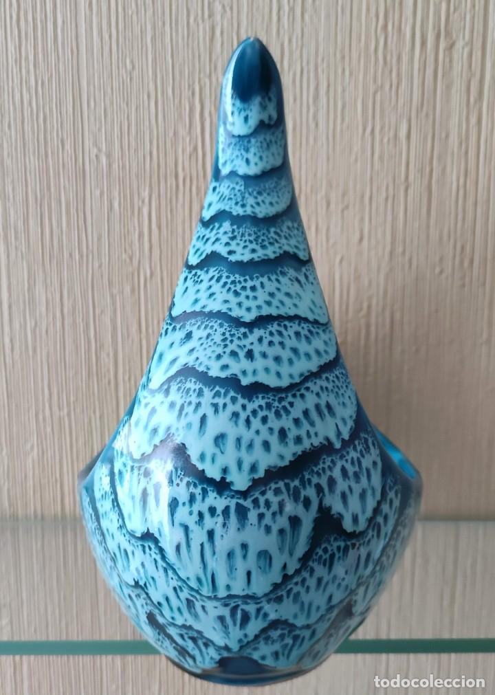 Antig&uuml;edades: Centro de mesa azul - Foto 5