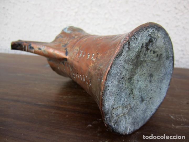 Antig&uuml;edades: Jarrita cobre con asa de bronce B - Foto 5