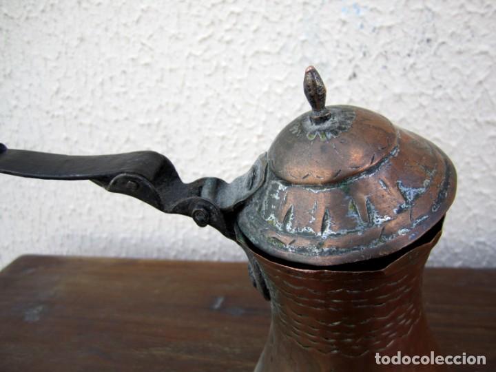 Antig&uuml;edades: Jarrita cobre con mango plegable - Foto 2