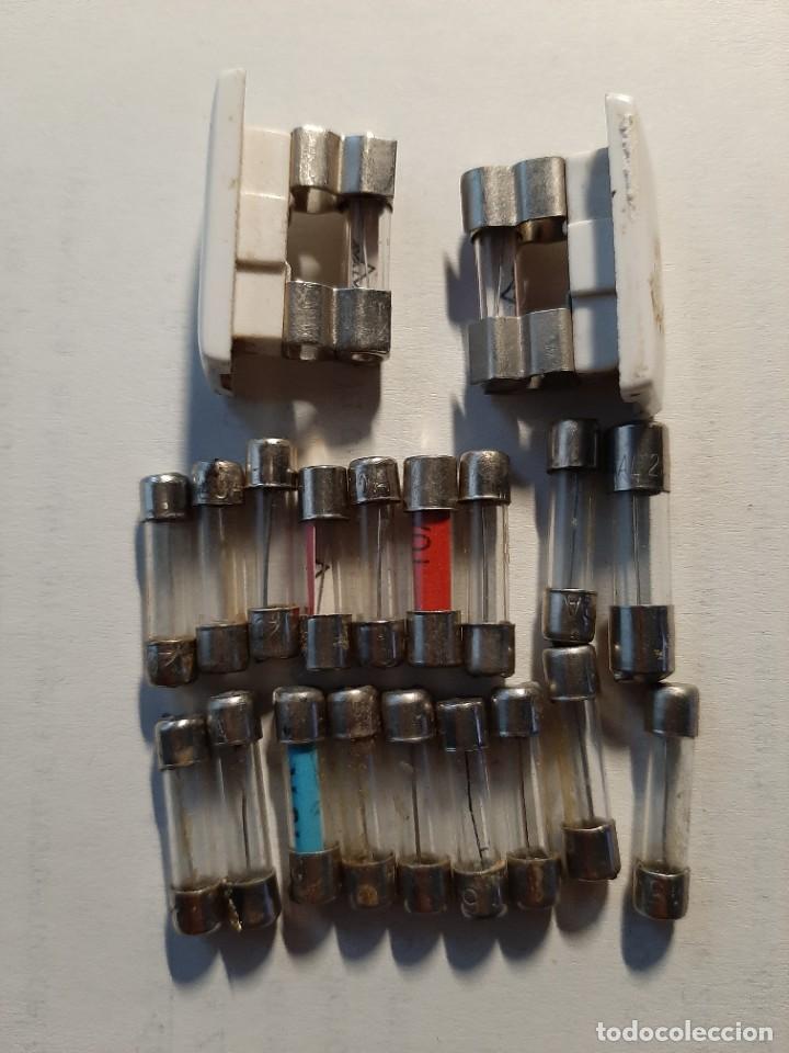 Antig&uuml;edades: FUSIBLES DE CRISTAL. - Foto 1