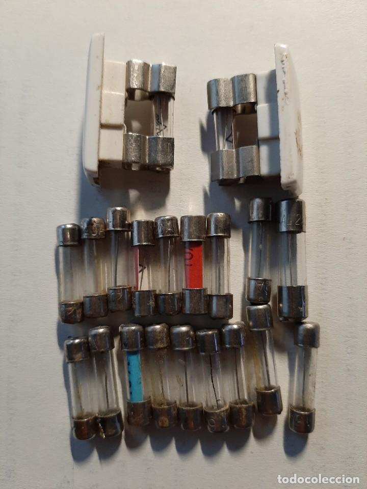 Antig&uuml;edades: FUSIBLES DE CRISTAL. - Foto 3
