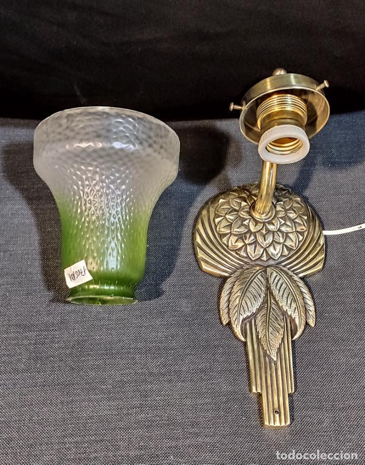 Antig&uuml;edades: INTERESANTE APLIQUE ART DECO, C.1925 - Foto 4