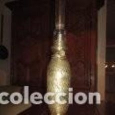Antigüedades: UNICA Y ANTIGUA LAMPARA QUINQUE PROYECTIL OBUS 1º GUERRA MUNDIAL ARTE DE TRINCHERAS PRECIOSA
