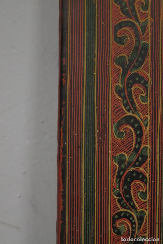 Antig&uuml;edades: PANEL LACADO. INDIA. CA 1900 - Foto 20