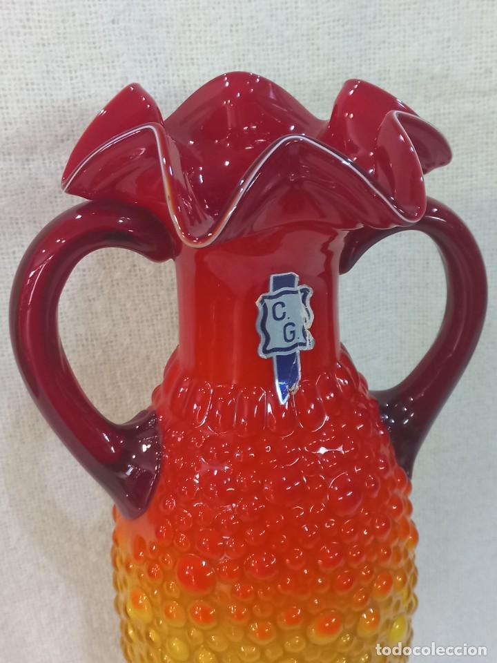 Antig&uuml;edades: JARR&Oacute;N ( MURANO) ROJO - Foto 2