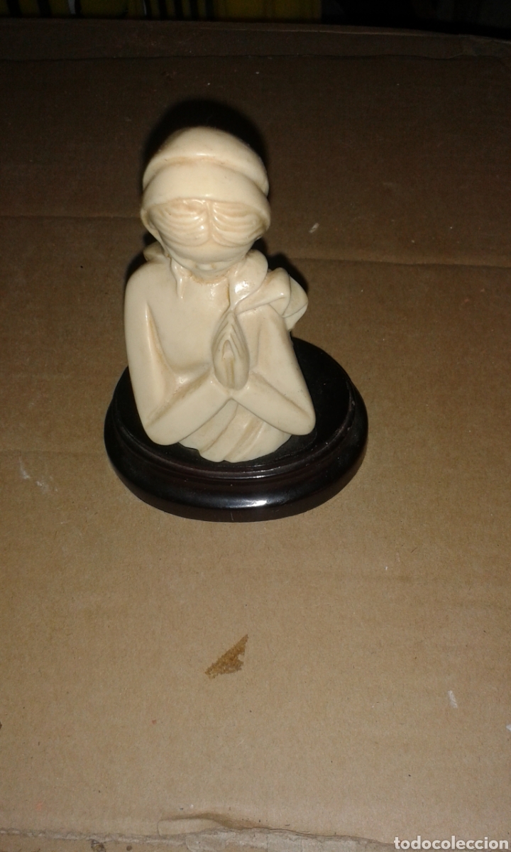 Antig&uuml;edades: Antigua figura virgen - Foto 2