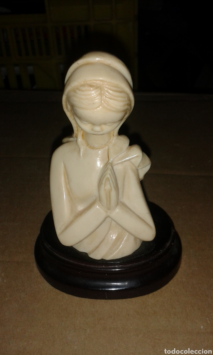 Antig&uuml;edades: Antigua figura virgen - Foto 1