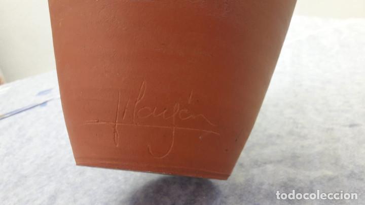Antig&uuml;edades: Jarr&oacute;n de cer&aacute;mica. Firmado - Foto 3