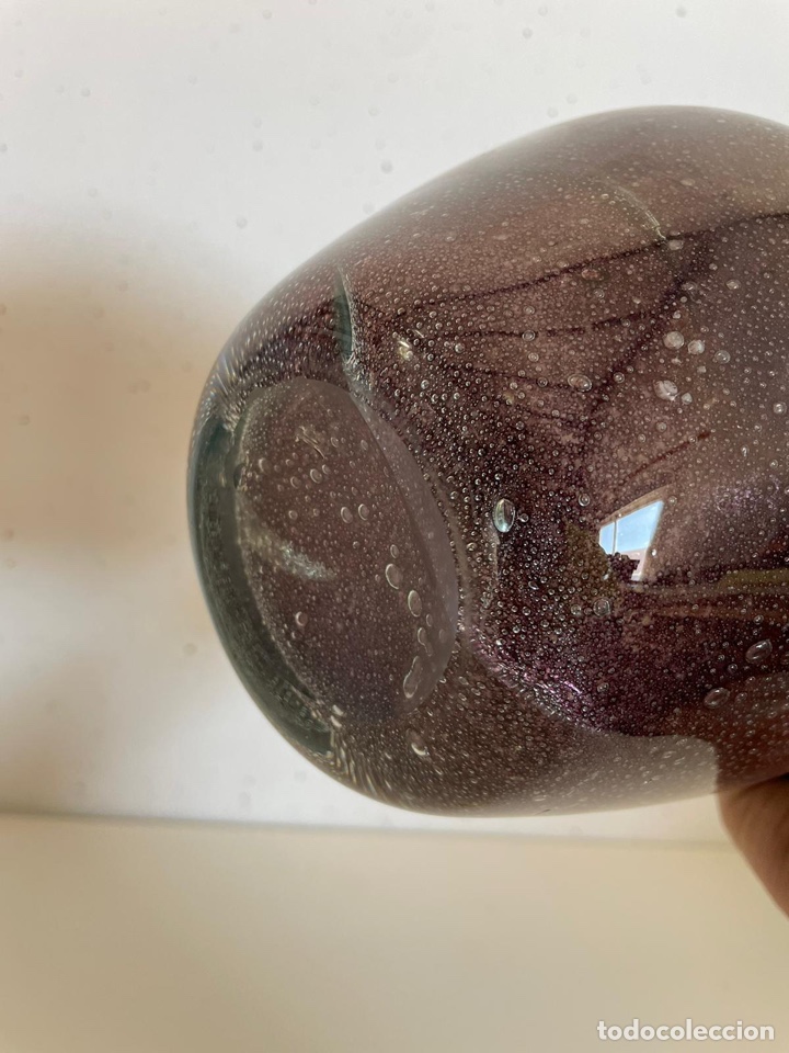Antig&uuml;edades: Florero Cristal macizo - Foto 5