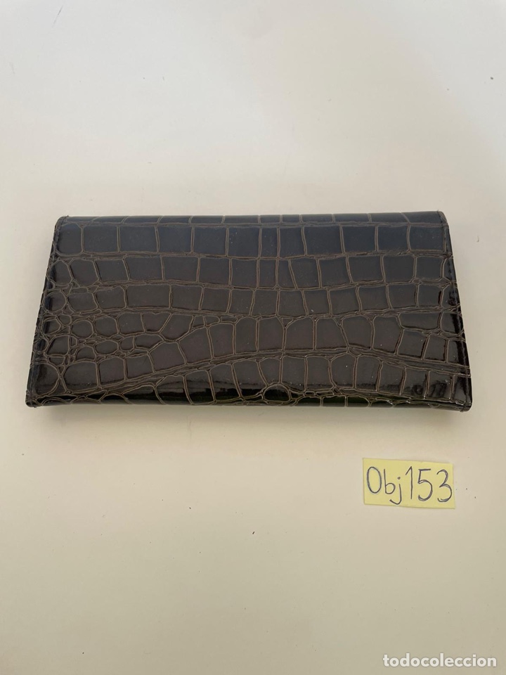 Antig&uuml;edades: Cartera monedero mujer cuero - Foto 2