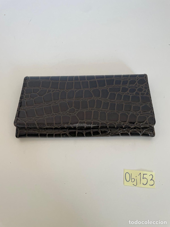 Antig&uuml;edades: Cartera monedero mujer cuero - Foto 1