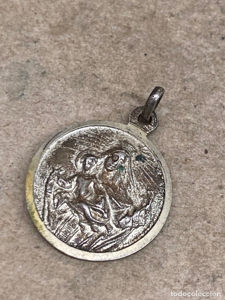 Antig&uuml;edades: Medalla de plata religiosa - Foto 1