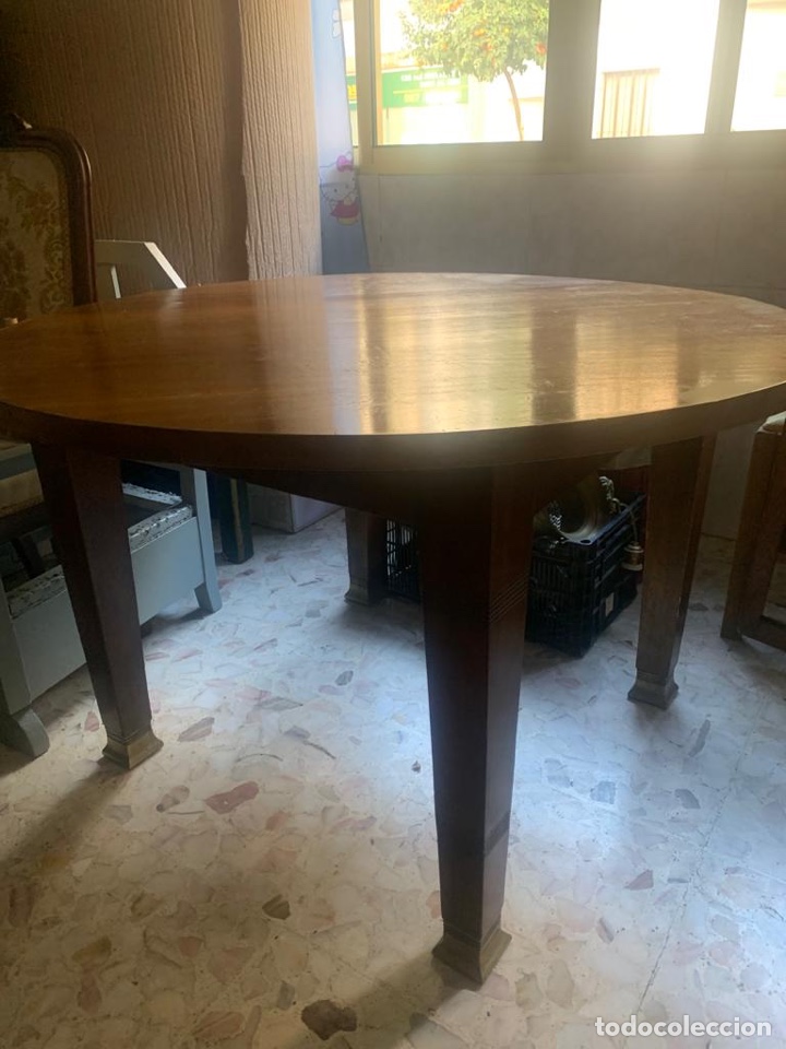 Antig&uuml;edades: MESA DE CENTRO EN MADERA - Foto 7