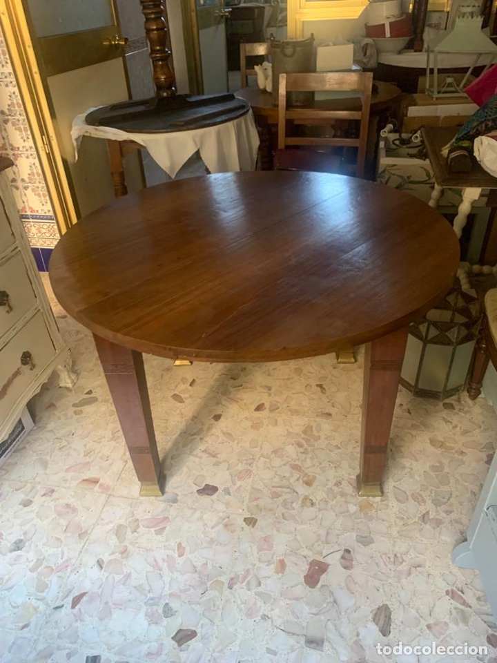 Antig&uuml;edades: MESA DE CENTRO EN MADERA - Foto 8
