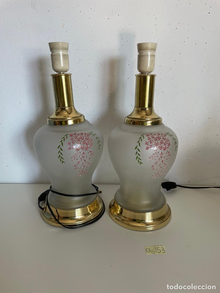 Antig&uuml;edades: L&aacute;mpara de Cristal antigua - Foto 1