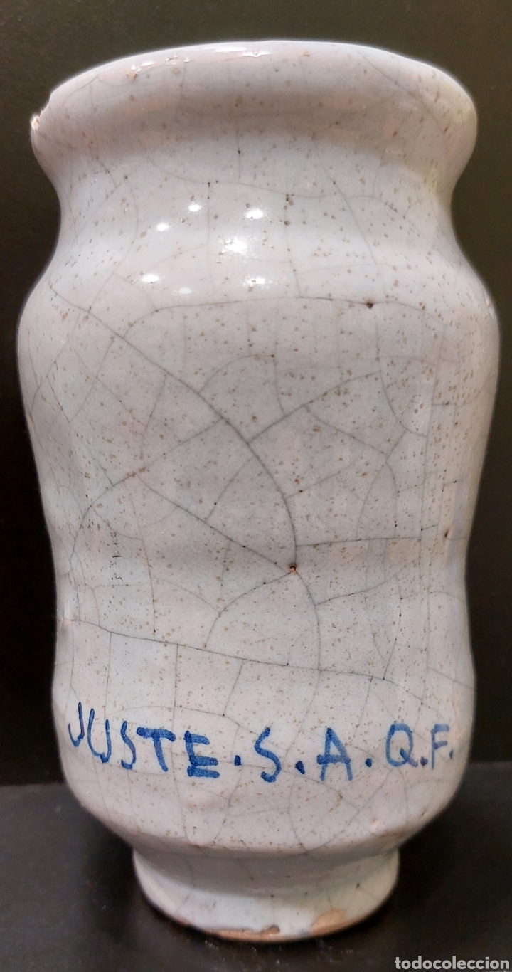 Antig&uuml;edades: TALAVERA, ALBARELO DE FARMACIA - Foto 2