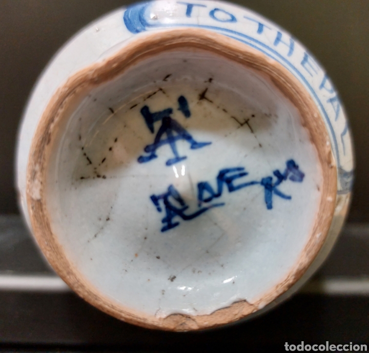 Antig&uuml;edades: TALAVERA, ALBARELO DE FARMACIA - Foto 3