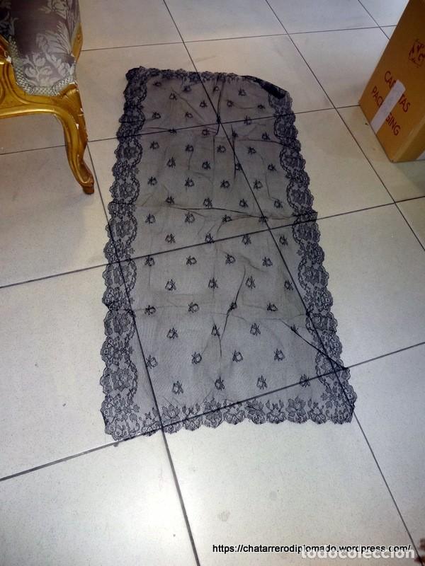 Antig&uuml;edades: peque&ntilde;a mantilla de tul. REF-5869 - Foto 1