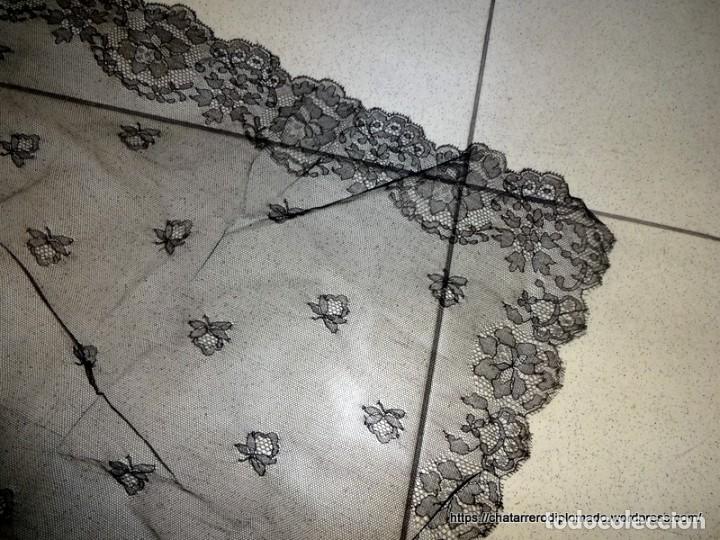 Antig&uuml;edades: peque&ntilde;a mantilla de tul. REF-5869 - Foto 2