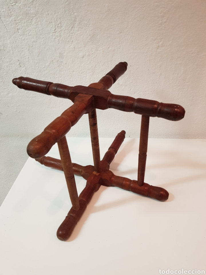 Antig&uuml;edades: Soporte para barril - Foto 3