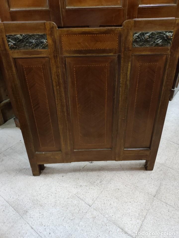 Antig&uuml;edades: Cama siglo XIX - Foto 2