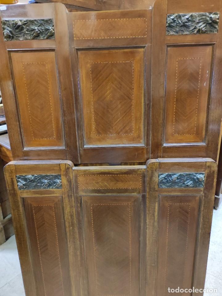 Antig&uuml;edades: Cama siglo XIX - Foto 3