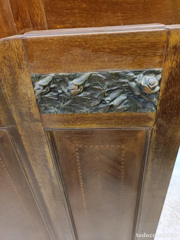 Antig&uuml;edades: Cama siglo XIX - Foto 4