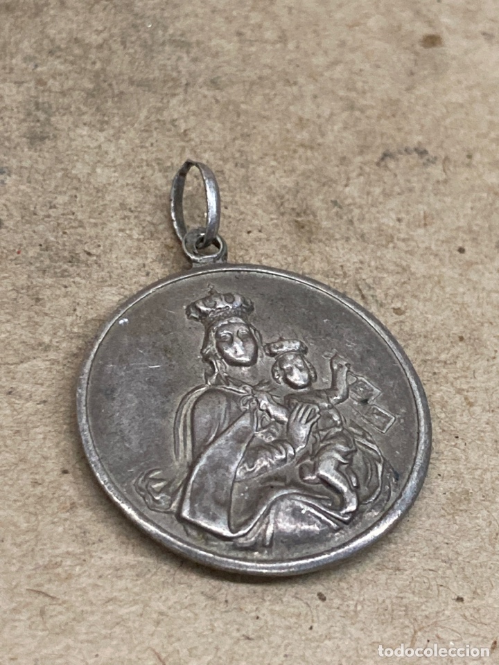 Antig&uuml;edades: Medalla de plata religiosa - Foto 2