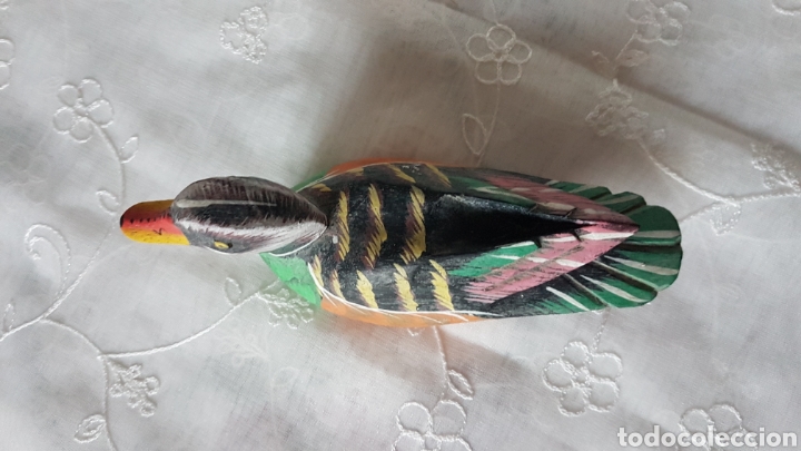 Antig&uuml;edades: Pato De Madera artesanal - Foto 2