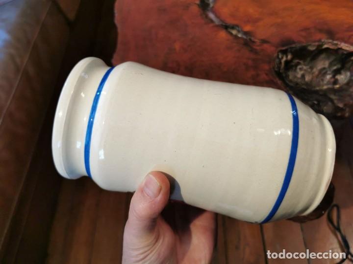 Antig&uuml;edades: ALBARELO DE CERAMICA TE VERDE - Foto 4