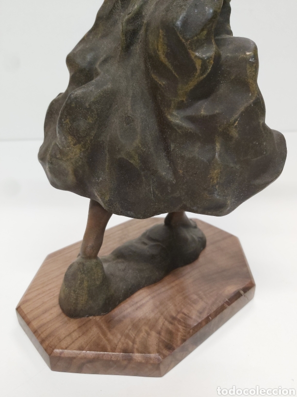 Antig&uuml;edades: Figura Calamina Aguadora - Foto 8