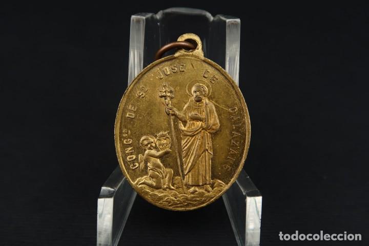 Antig&uuml;edades: Antigua Medalla Religiosa - Foto 4
