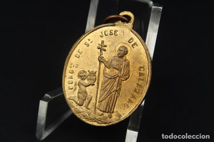Antig&uuml;edades: Antigua Medalla Religiosa - Foto 5