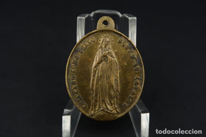 Antig&uuml;edades: Antigua Medalla Religiosa - Foto 1