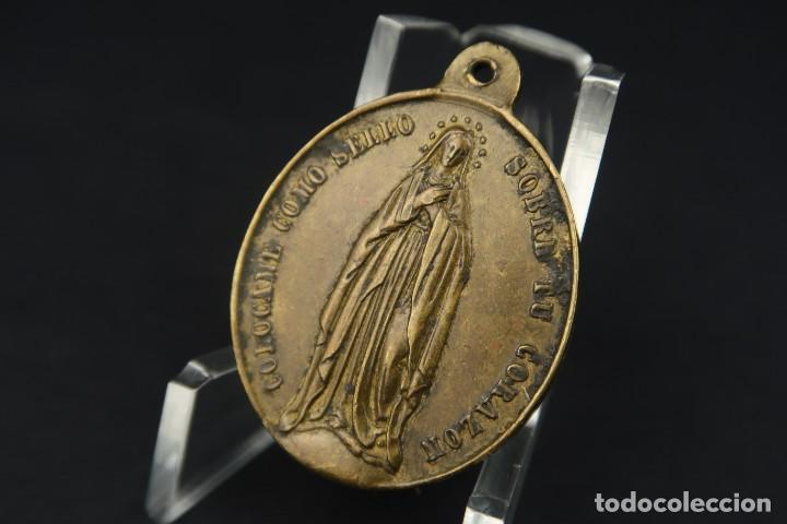 Antig&uuml;edades: Antigua Medalla Religiosa - Foto 2